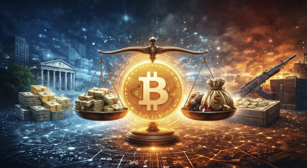 هل يُستخدم البيتكوين في غسل الأموال وتمويل الإرهاب؟ تحليل بالأرقام