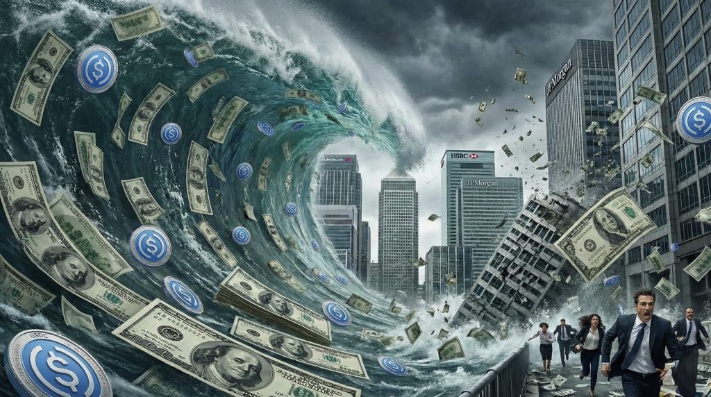 العملات المستقرة تسجل 33 تريليون دولار في حجم المعاملات وتضغط على النظام البنكي العالمي