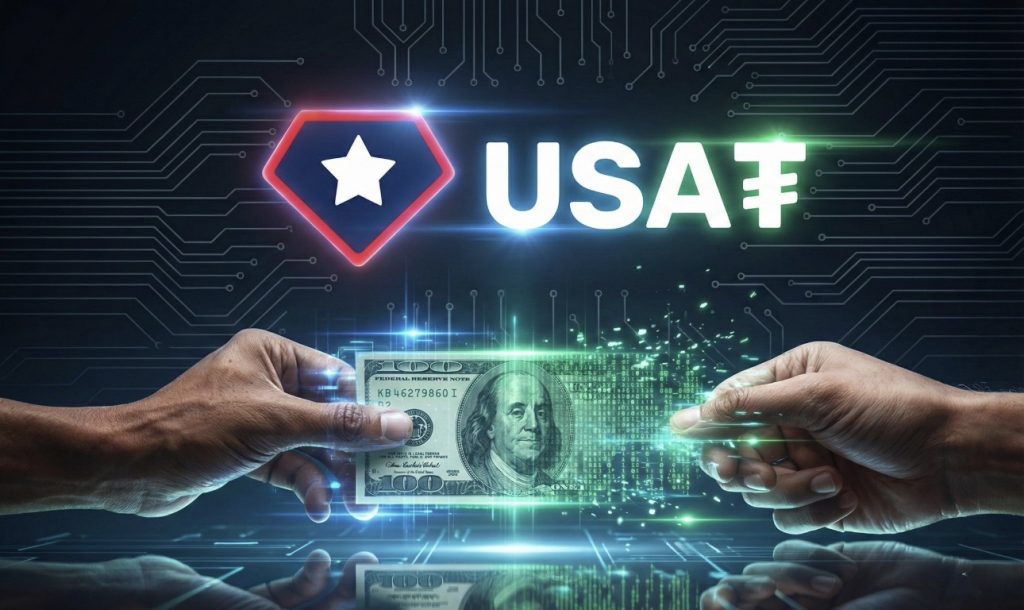 عملة (USA₮) من (Tether) – عملة مستقرة أمريكية منظمة تنافس (USDC)