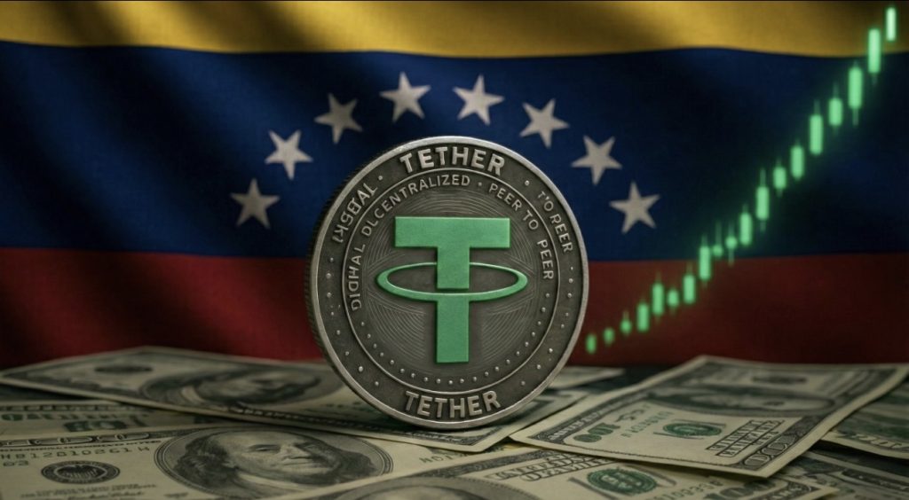 انتشار استخدام (USDT) في فنزويلا كعملة بقاء بسبب التضخم وانهيار العملة الوطنية