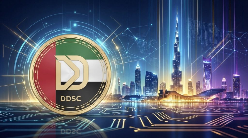 رسم توضيحي لعملة DDSC المدعومة بالدرهم الإماراتي مع إبراز الفرق بينها وبين CBDC ضمن الإطار التنظيمي لمصرف الإمارات المركزي