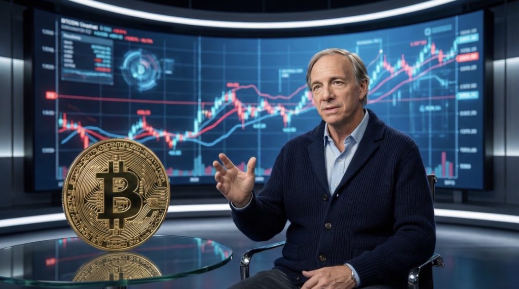 Ray Dalio analyse النظام العالمي الجديد 2026 وتأثير حروب رأس المال ومستقبل الدولار على بيتكوين في الشرق الأوسط