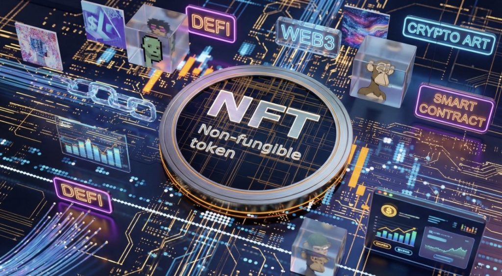 ما هي الرموز غير القابلة للاستبدال (NFT)؟ شرح مبسّط مع أمثلة ذكية واستخدامات واقعية